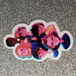 STRANGER THINGS waterproof sticker